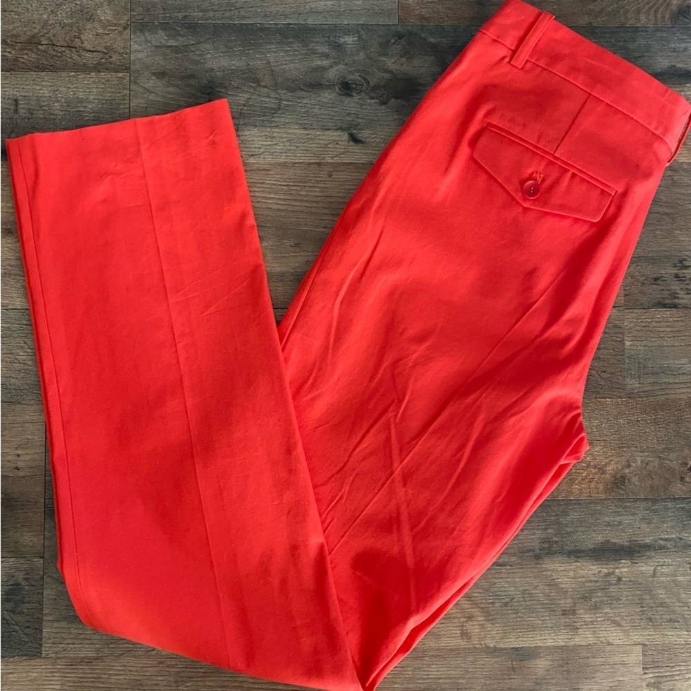 BCBG MAXAZRIA Pants. Dress slacks in Tangerine. NWT. Size 8